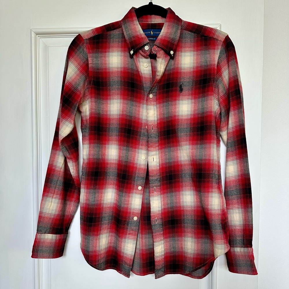 NWOT!! Ralph Lauren Plaid Flannel Shirt